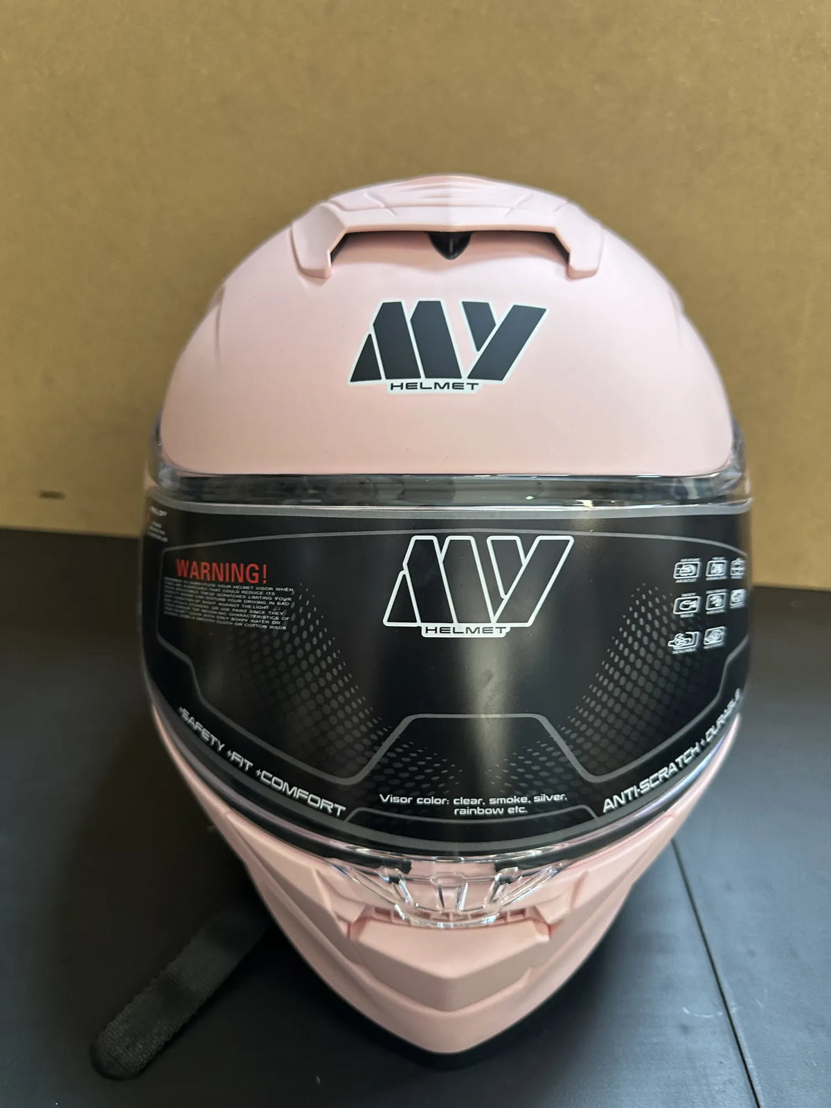 Casco Moto Integral MY Rosa