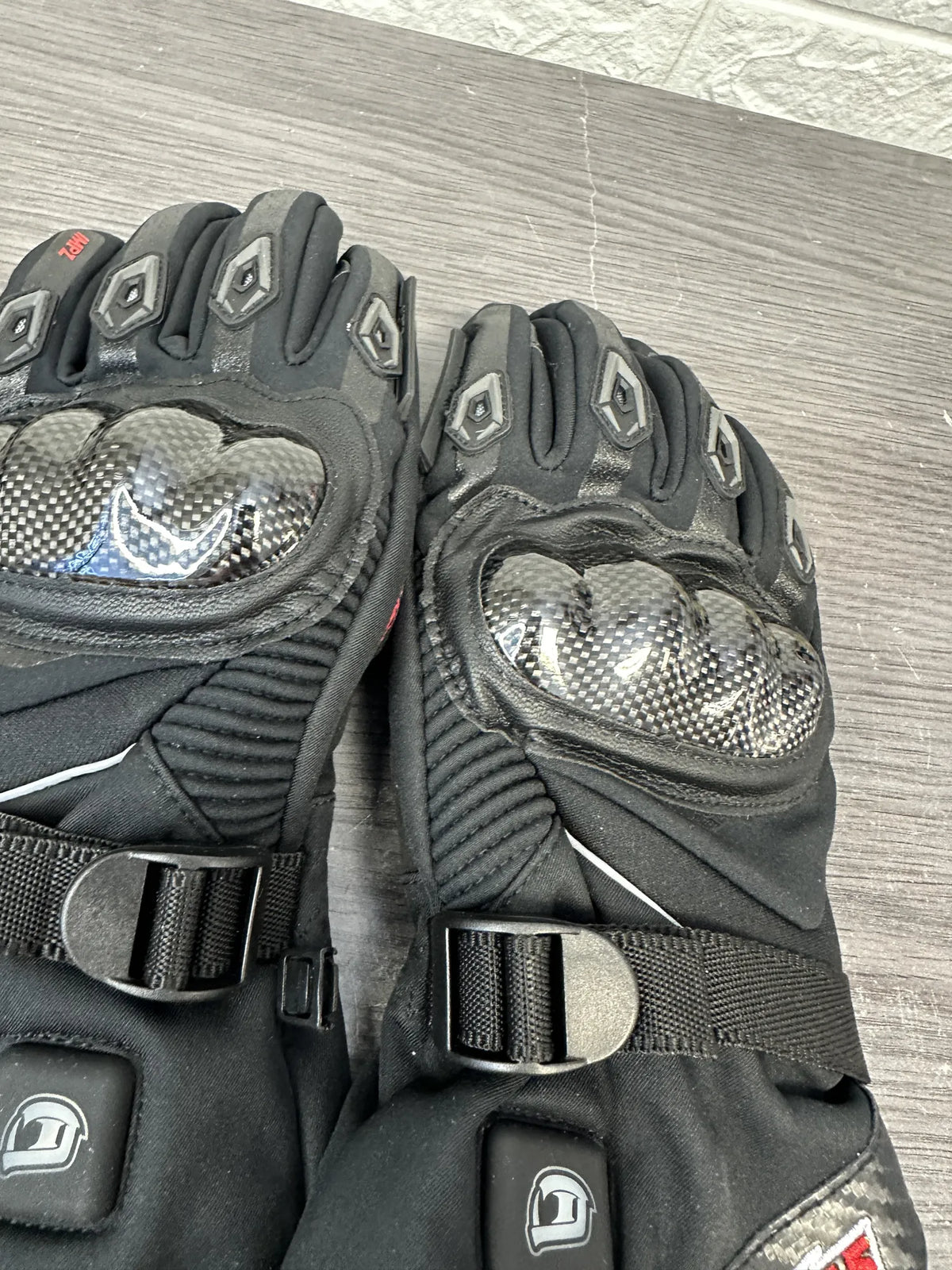 Guantes calentadores moto