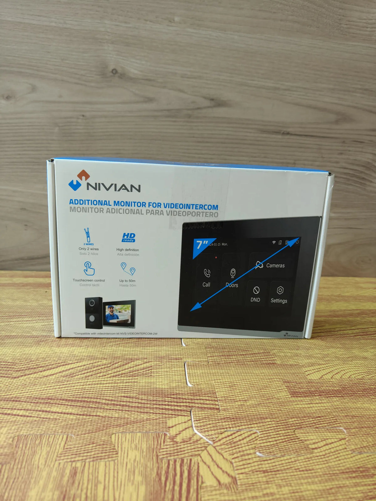 Monitor adicional para videoportero - Nivian