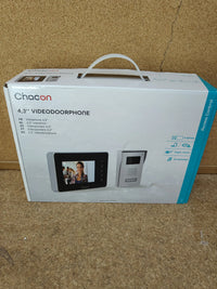 Videoportero cableado 4,3’’ - Negro Chacon