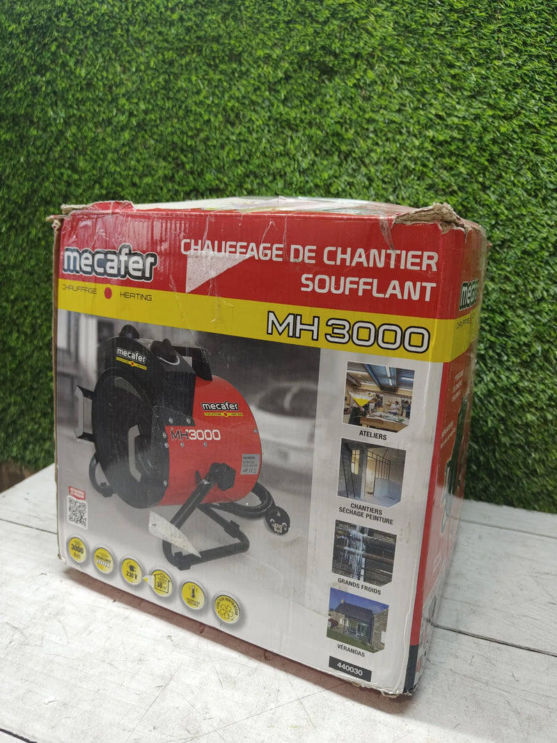 Calefactor de obra de 3000w - Mecafer