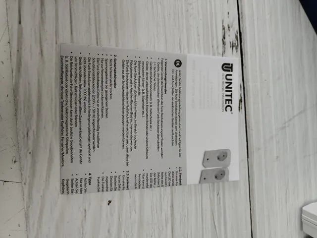 Kit de interruptor remoto inalámbrico - Unitec