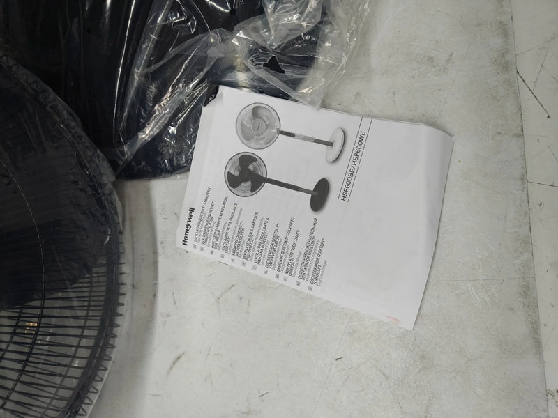 Ventilador de pie negro - Honeywell