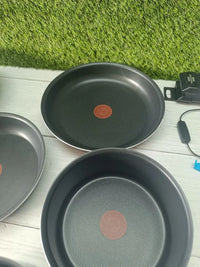 Juego de 3 Sartenes 22/24/26 cm + 2 Cazos 16/18 cm