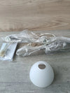 Luz colgante, de 3 x E14-40W, ajustable en altura