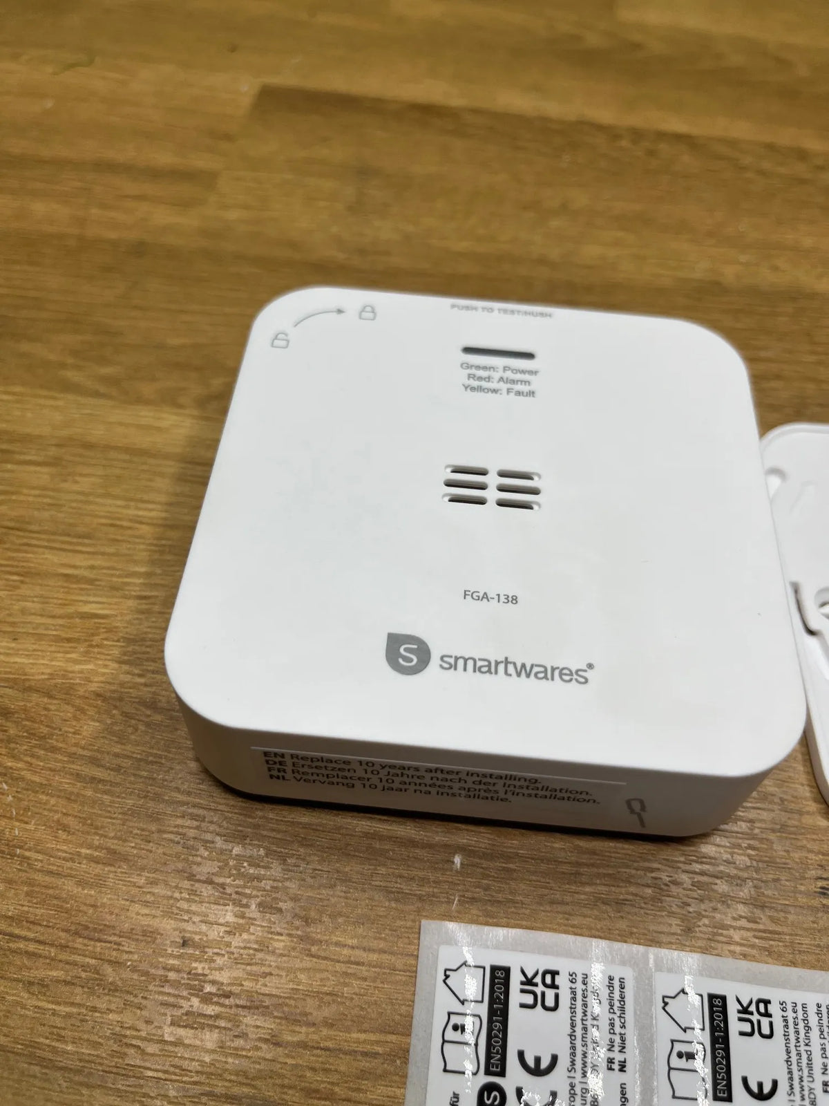 Detector de CO Conectado 85 dB Smartwares