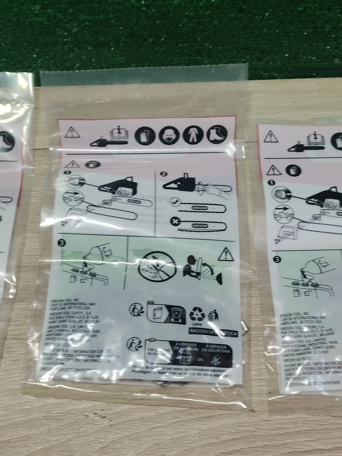 Pack de 3 Cadenas de Motosierra Oregon