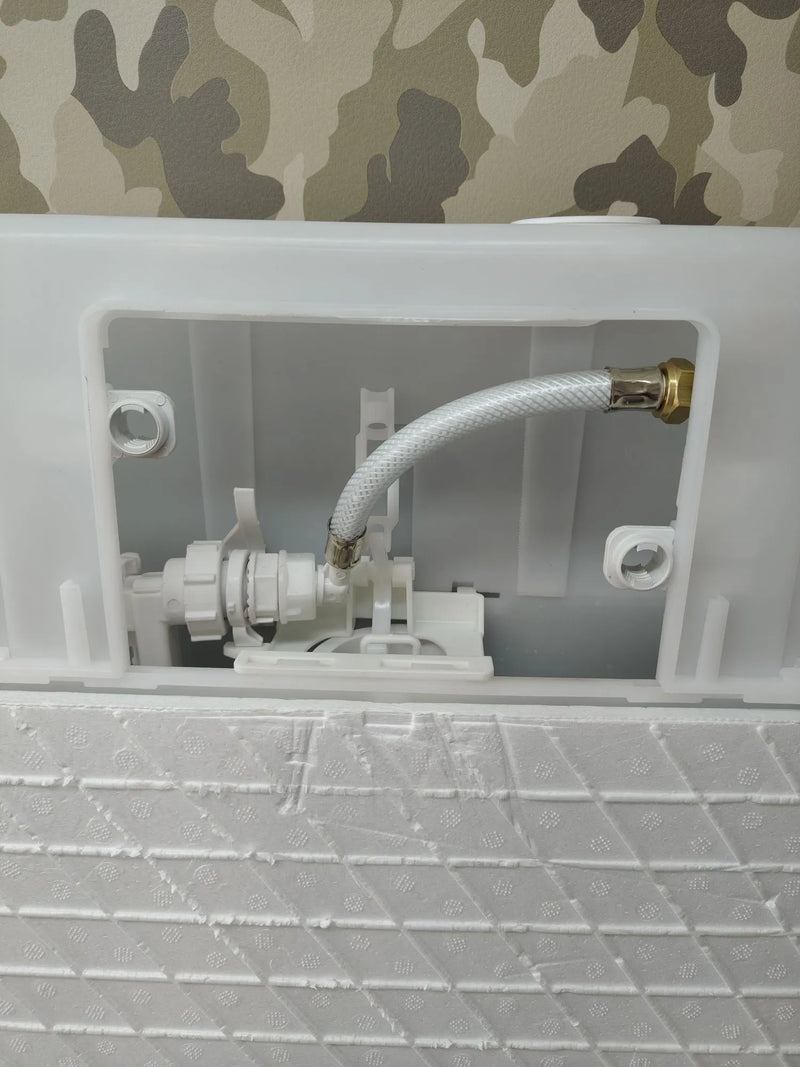 Belvit Elemento de montaje para pared con placa de accionamiento
