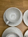 Juego de Tazas para Té con Plato