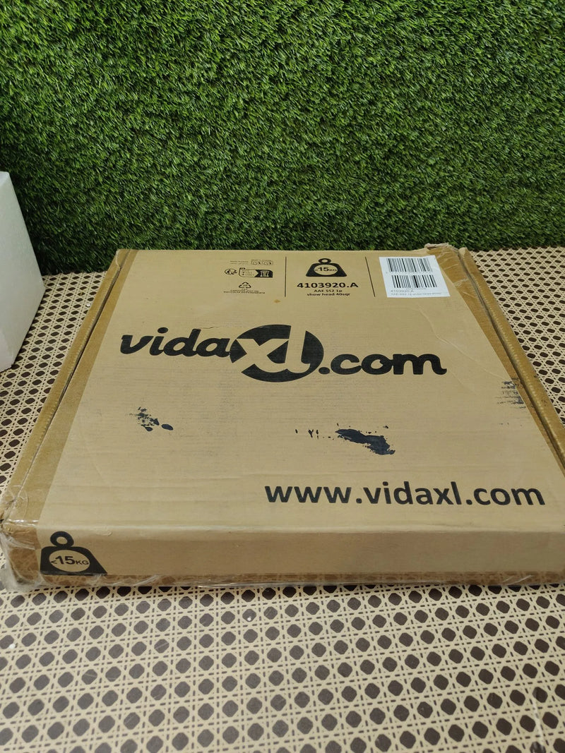 Cabezal de ducha cuadrado - Vidaxl