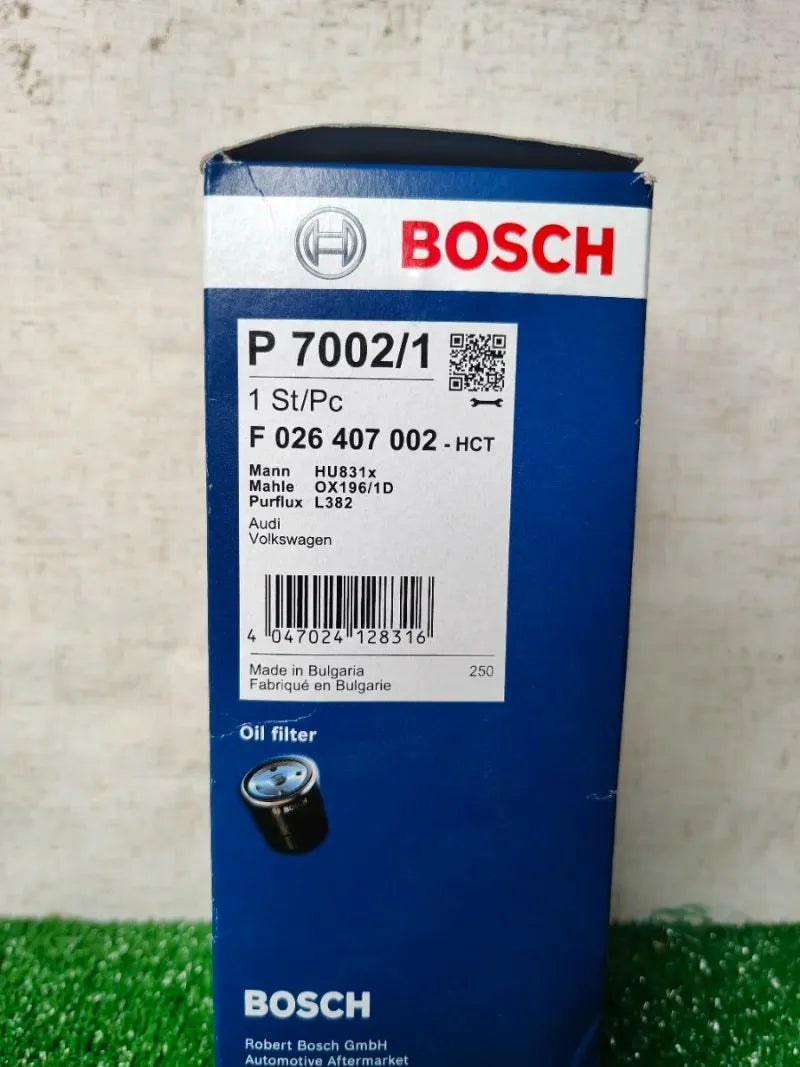Filtro de Aceite para Coche Bosch P70021