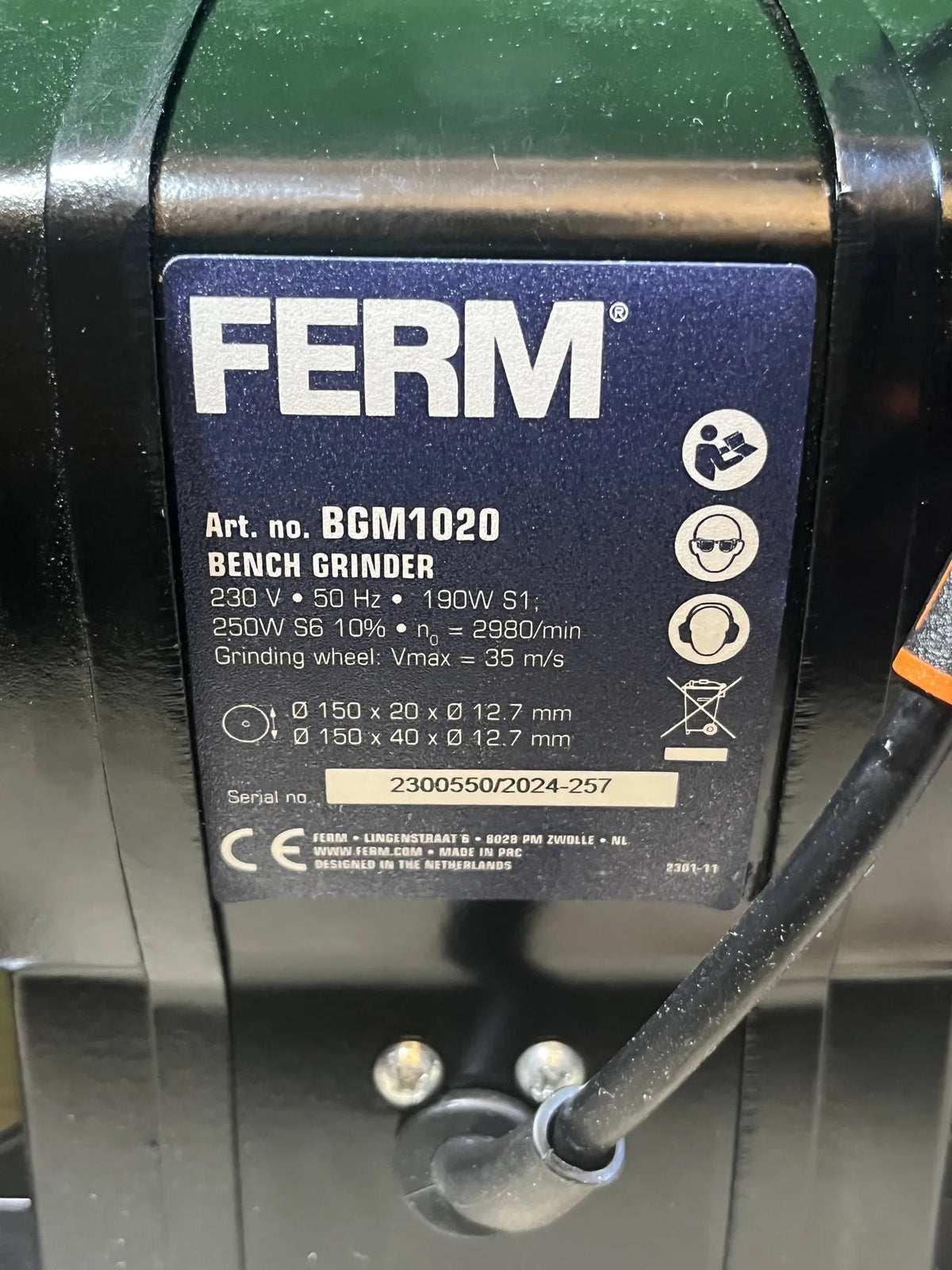 Amoladora FERM BGM1020