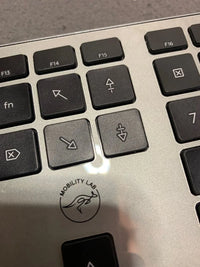 Teclado ingles con cable