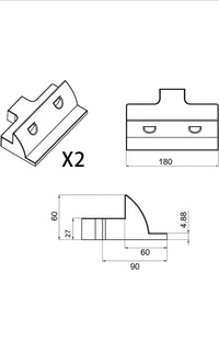 Juego de montaje de paneles solares ABS