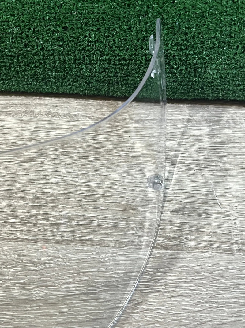 Visera y protector contra el viento