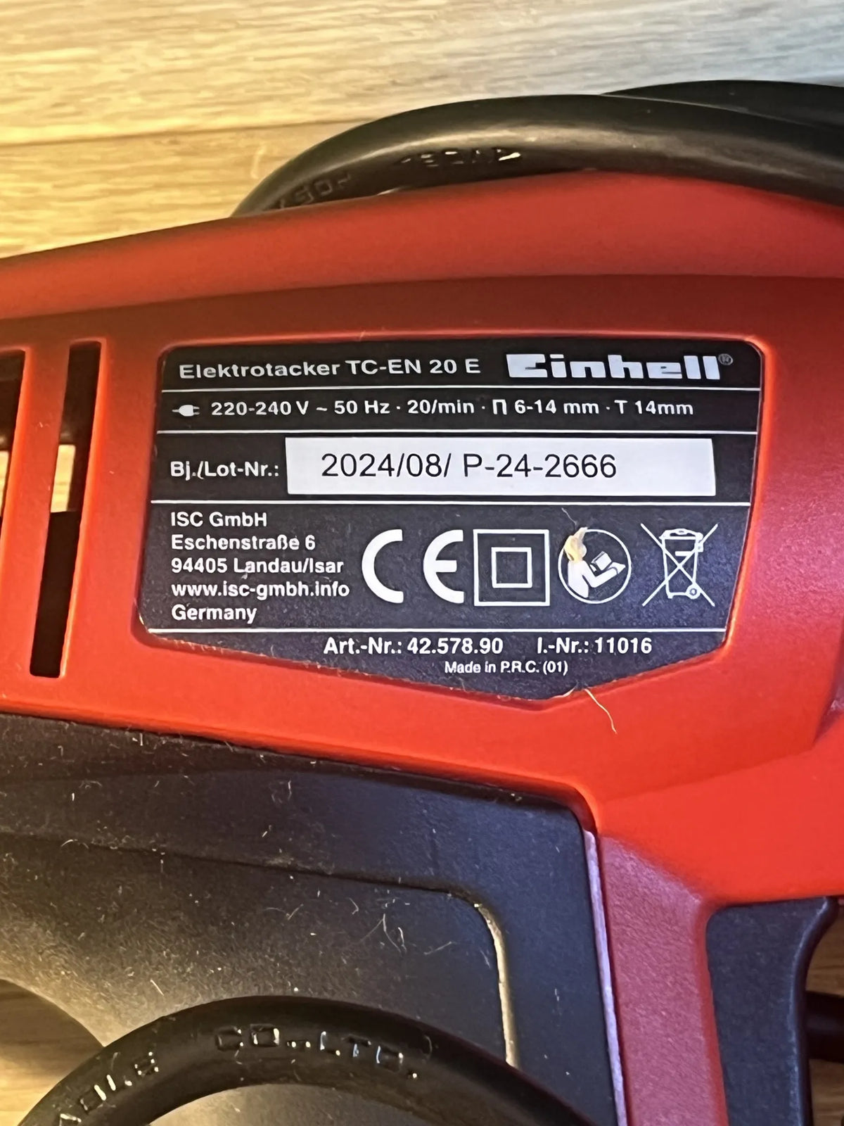 Grapadora eléctrica Einhell