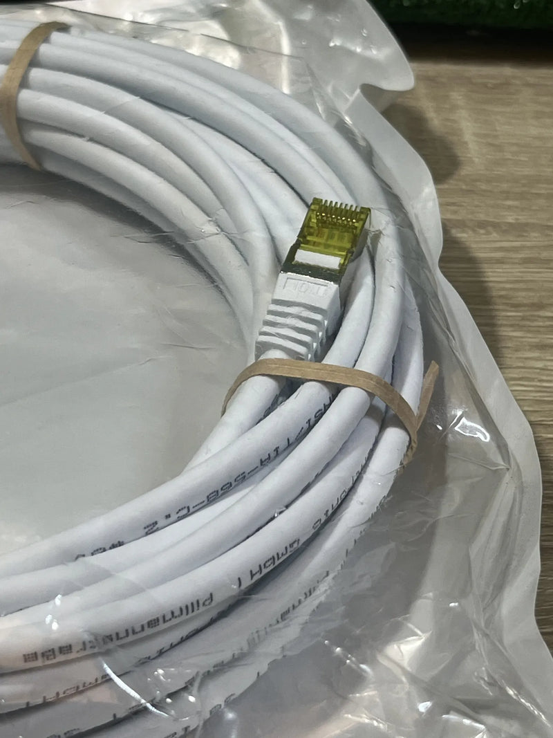 Cable de conexión RJ45 con cable raw CAT 7