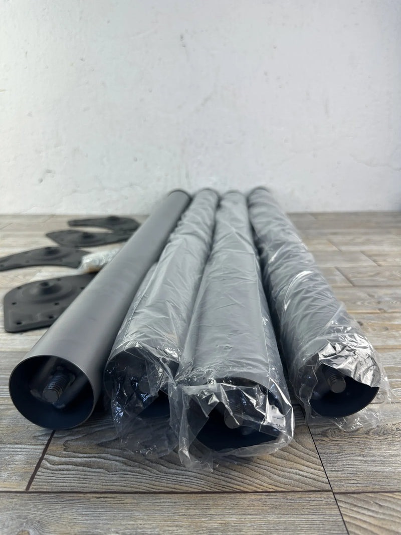 Kit 4 Patas de Mesa Regulables EMUCA Ø60x710-730mm Gris