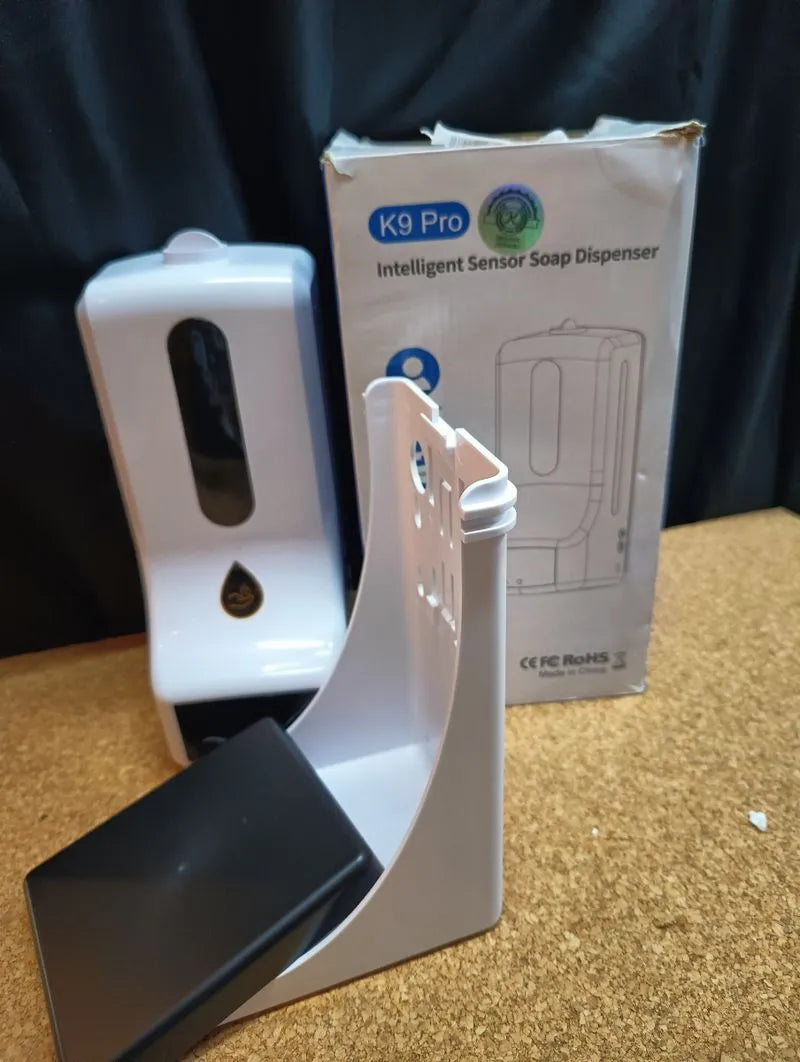 Termómetro de pared con dispensador