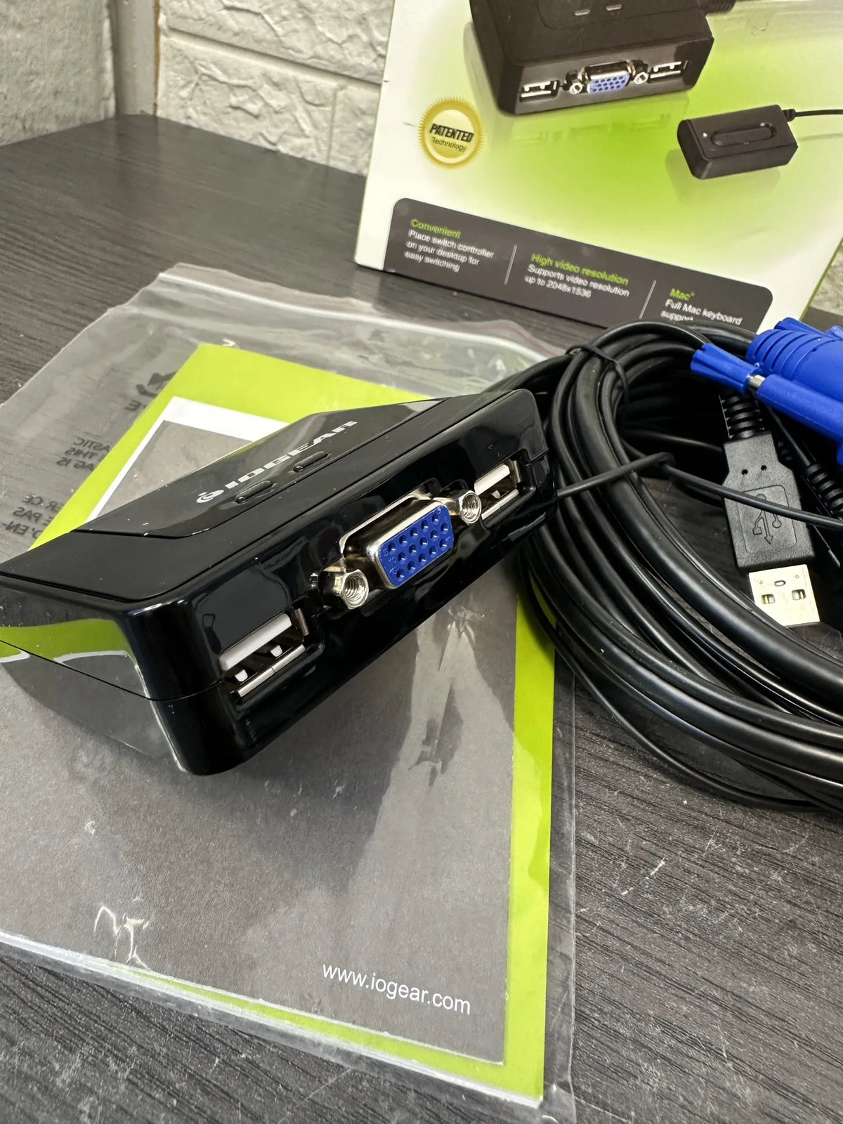 Cable USB para monitor
