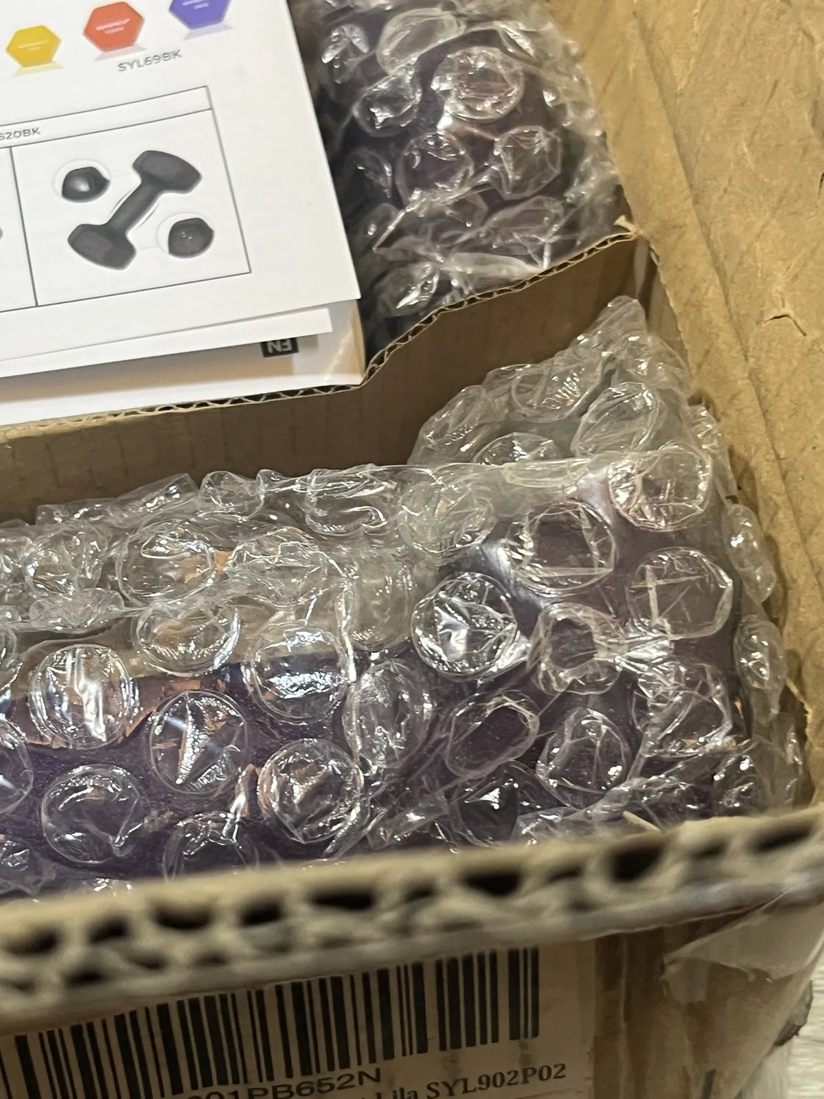 Mancuernas 1kg x 2 SONGMICS
