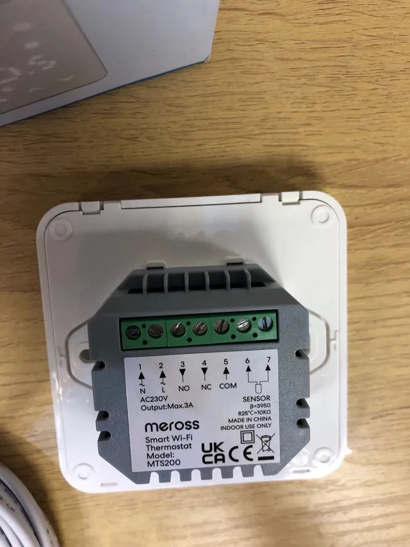 Termostato inteligente WiFi - Meross