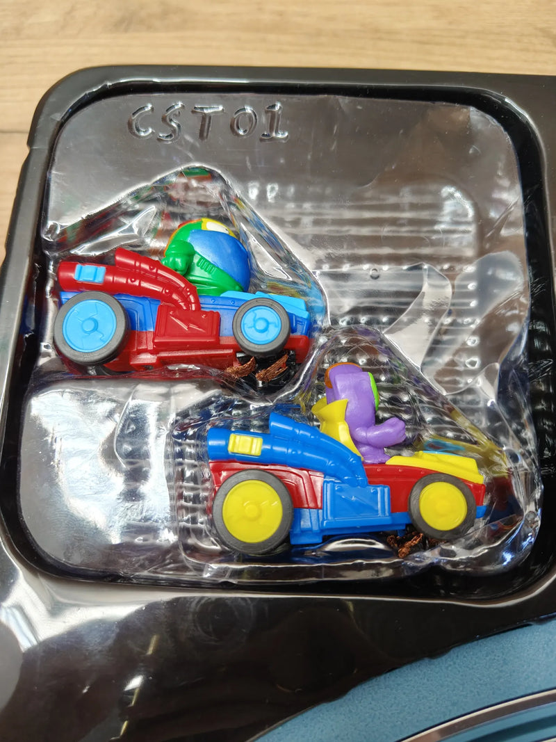 Circuito de slot a escala 1/50 con dos vehículos - Ninco