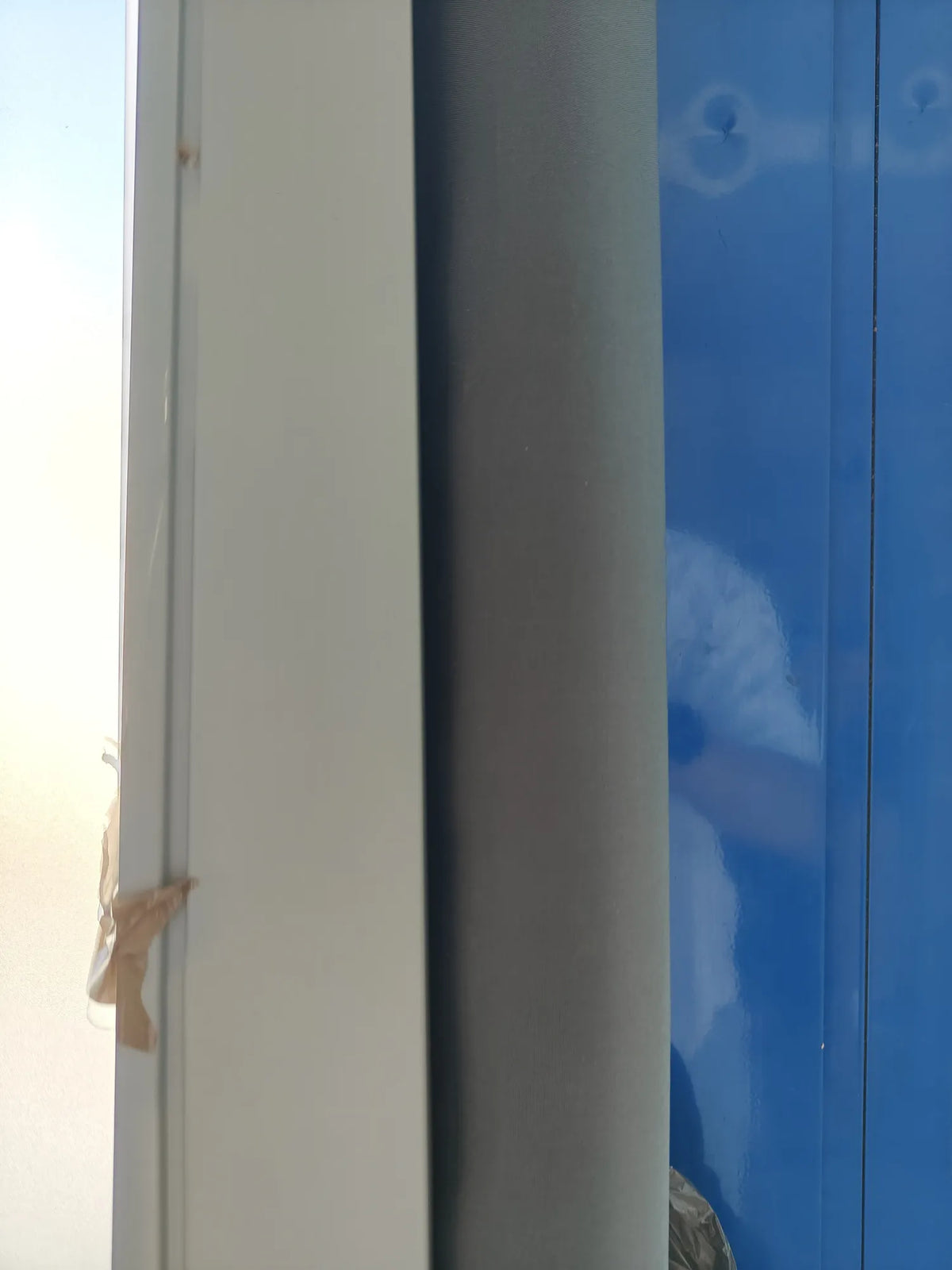 Toldo vertical extensible enrollable -