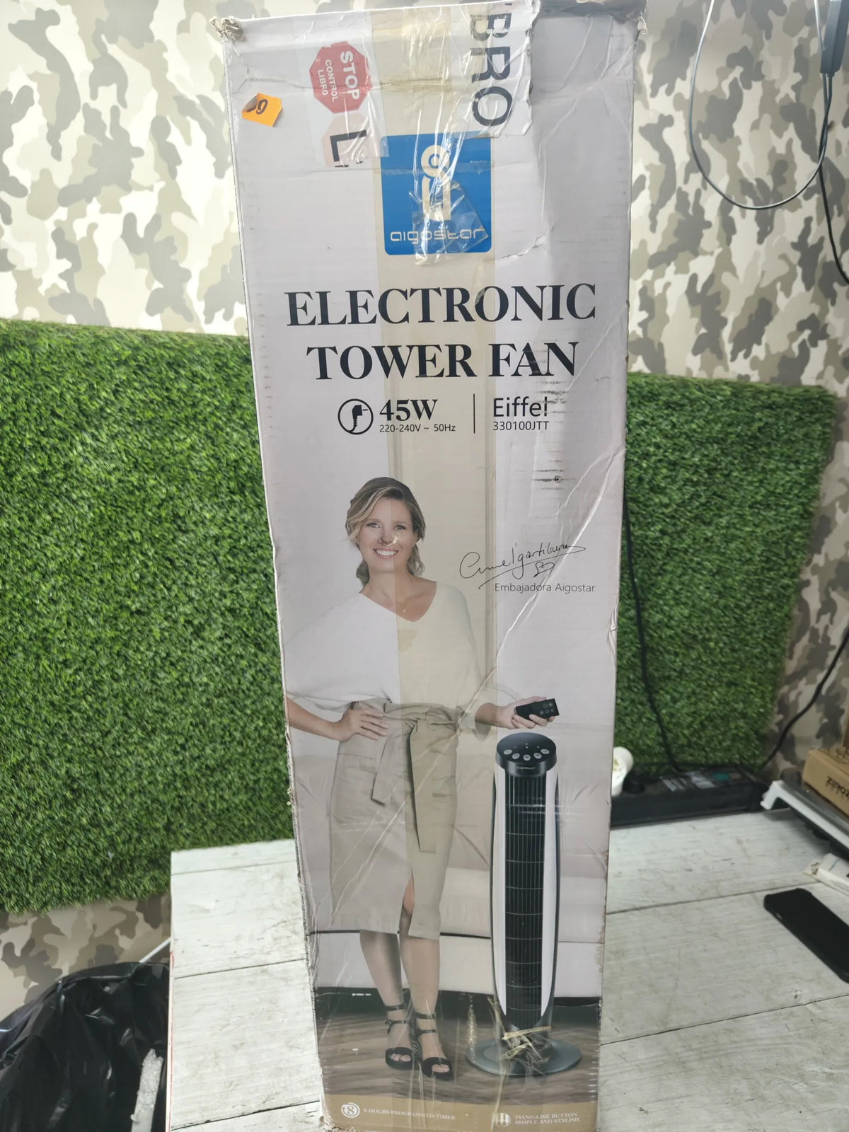 Ventilador de columna de 45w - Aigostar