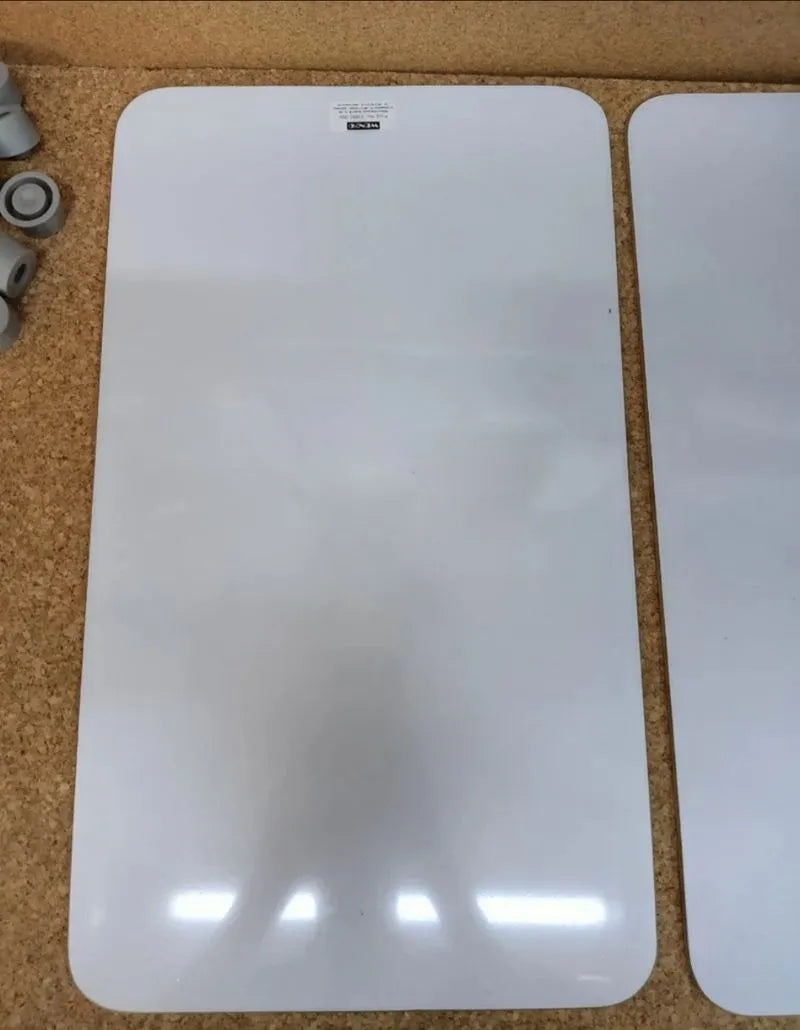 Placas cobertoras de vidrio universales Mármol 2 u