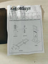 Escobillero Portarrollos de Pie - Relaxdays