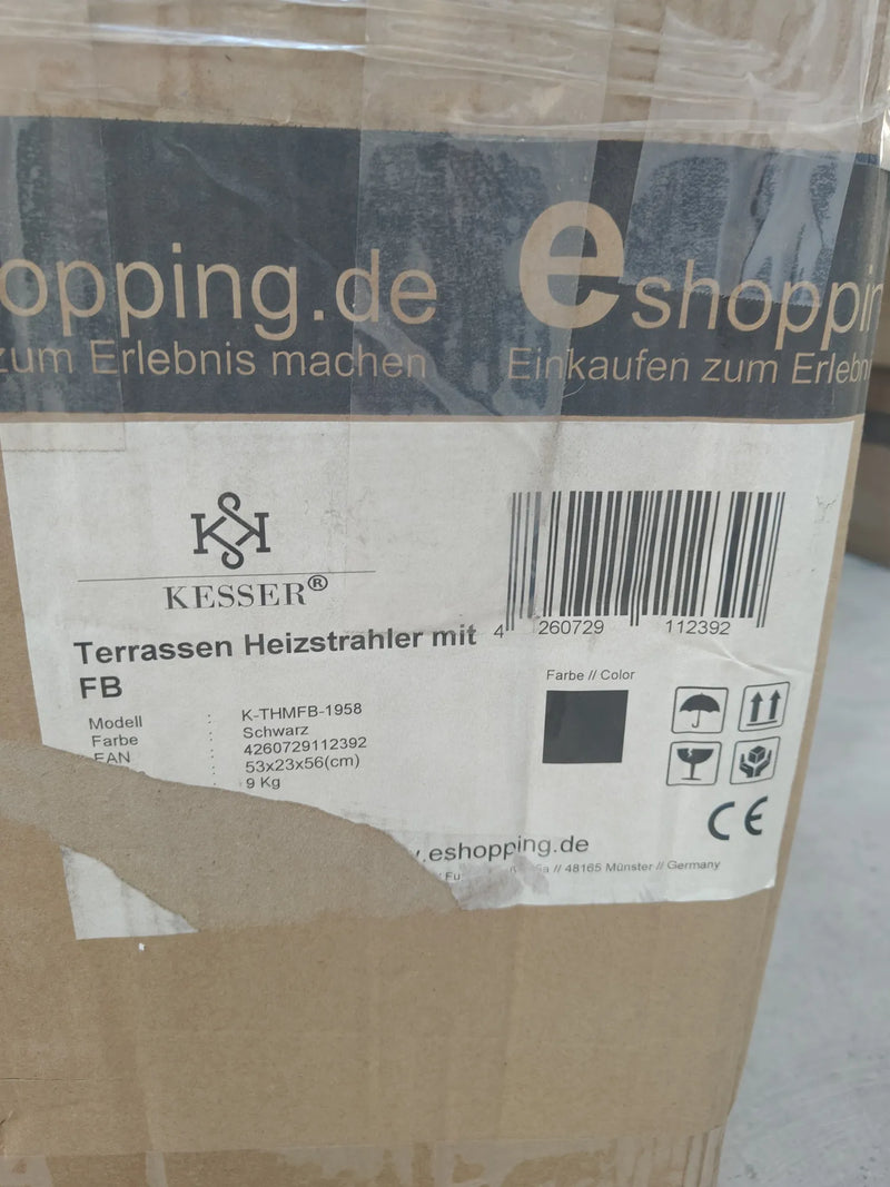 Calentador eléctrico infrarrojo para interior - Kesser