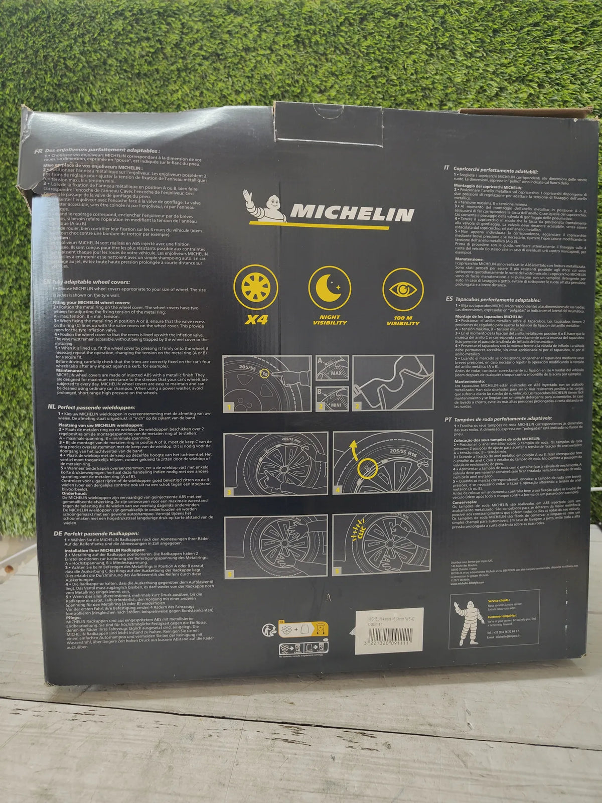 Tapacubos de coche 16 pulgadas - Michelin