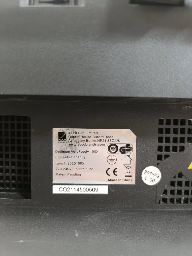 Destructora automática CH, 90 hojas, nivel de segu