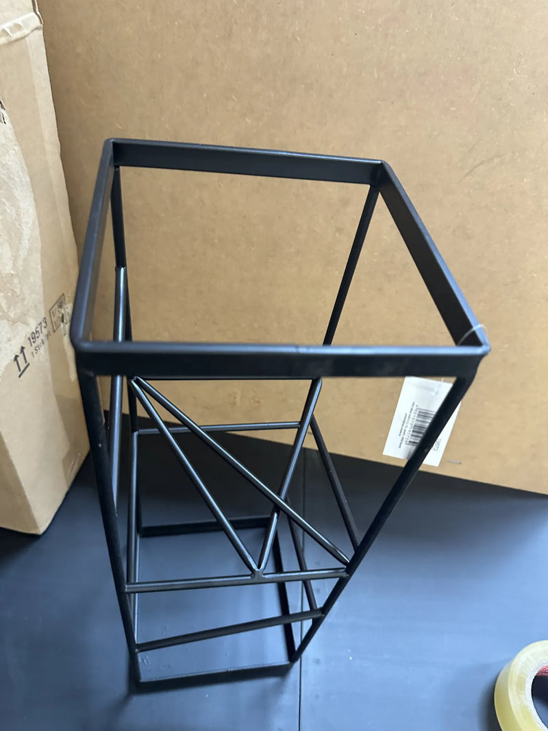 Paragüero Negro Metálico HAKU Möbel Diseño Moderno