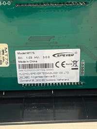 Medidor remoto MT75 para controladores de carga solar e inversores EPEVER