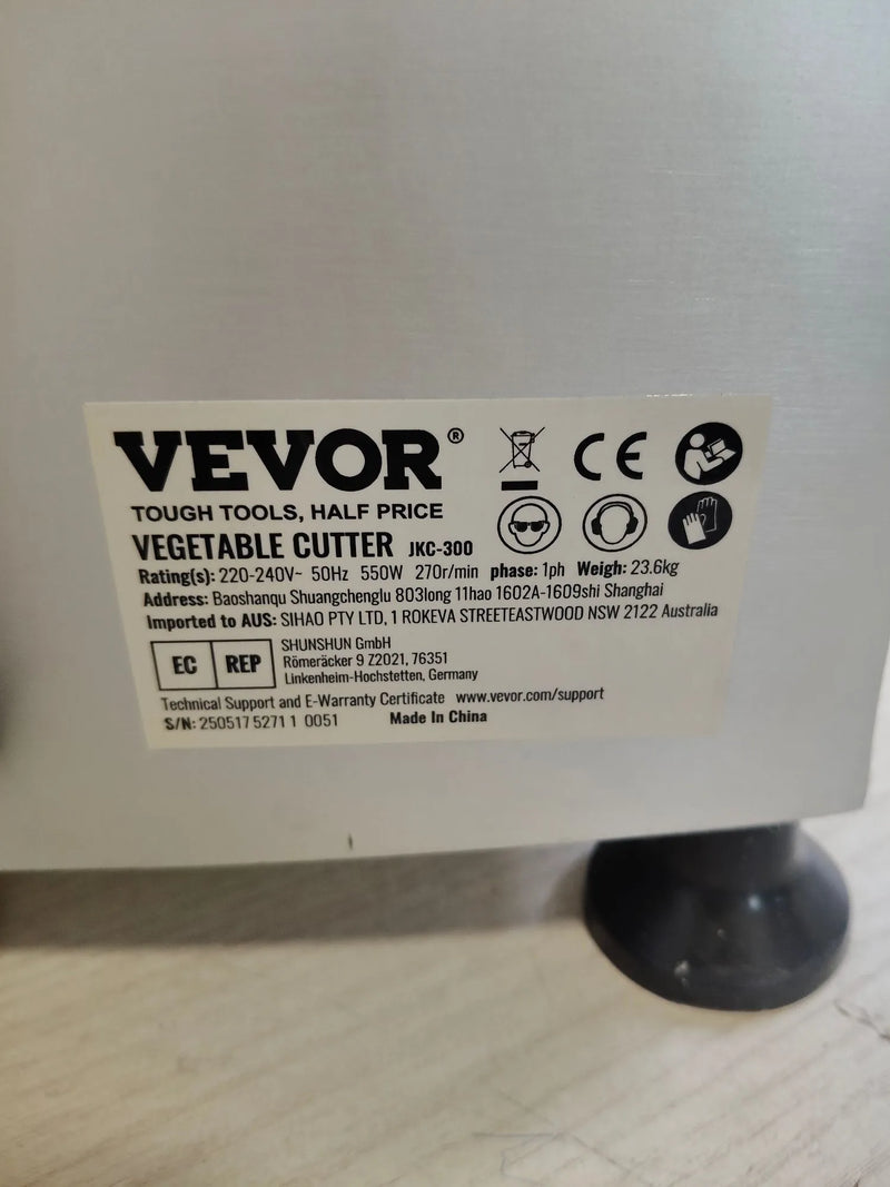 Cortador eléctrico 270 r por min VEVOR