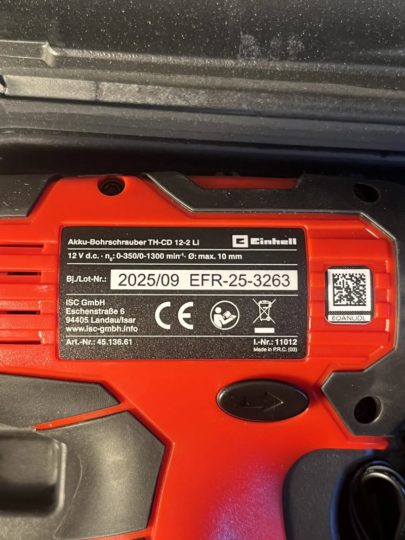 Destornillador inalámbrico Einhell