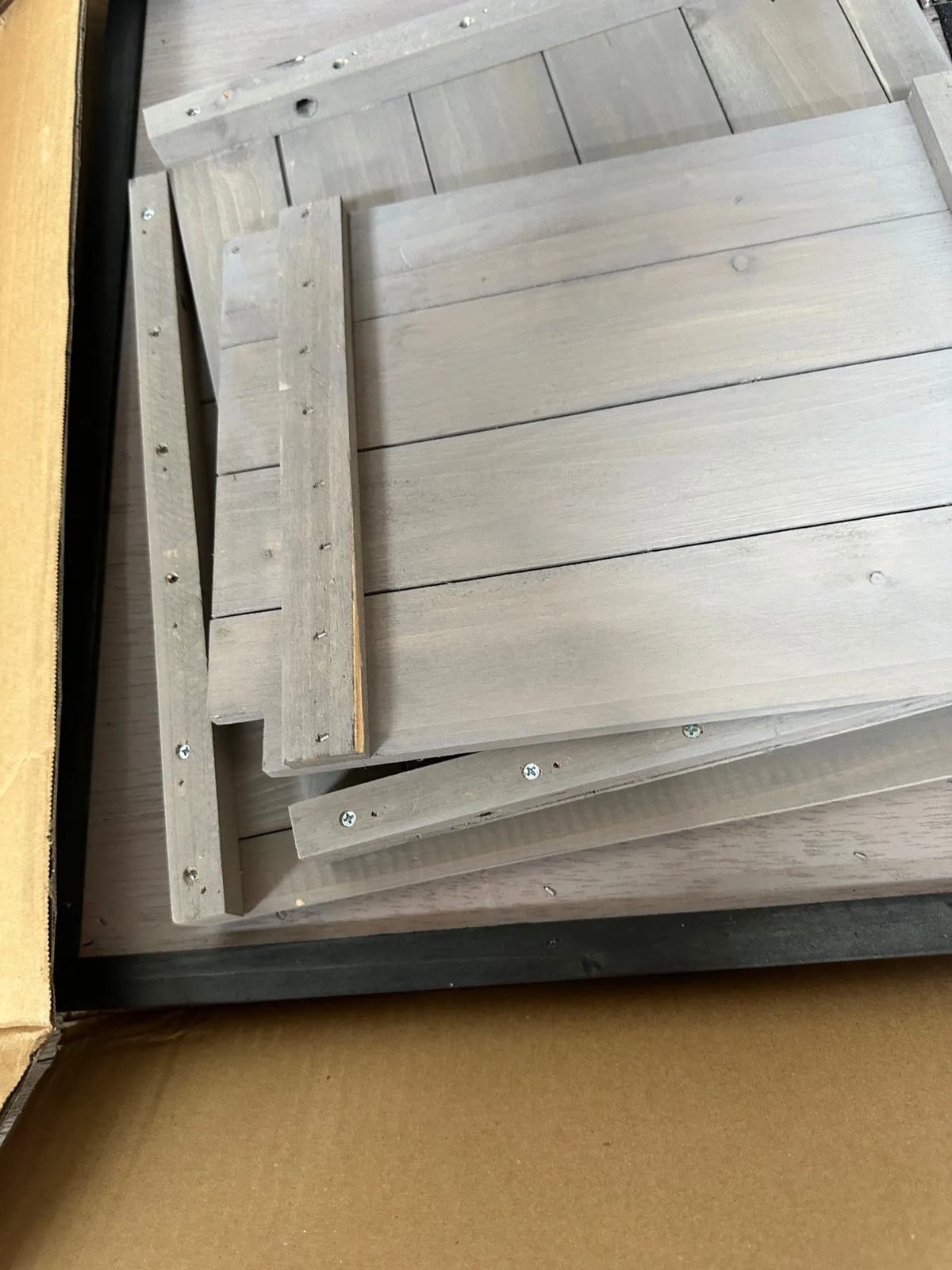 Casa para gatos de madera