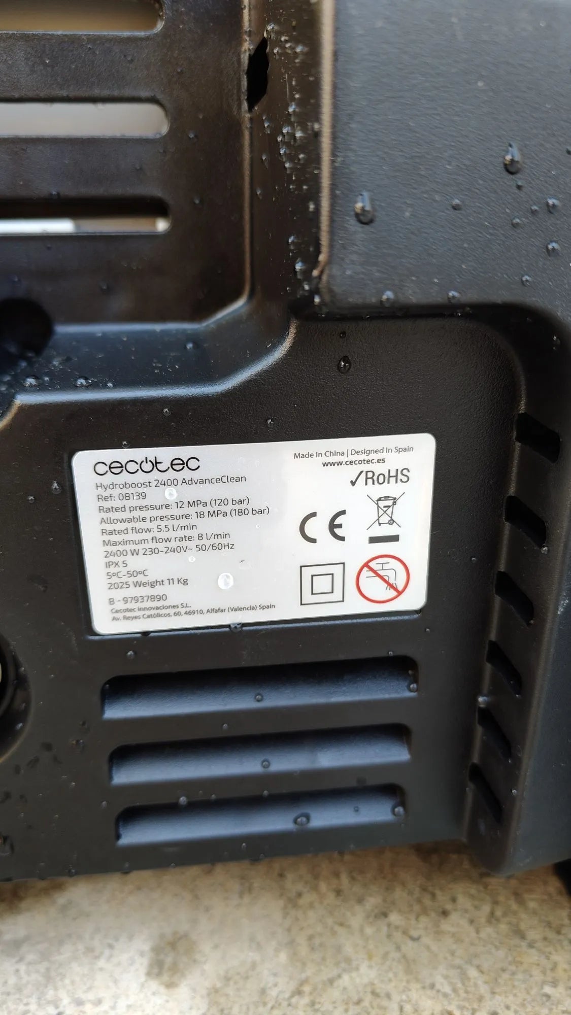 Hidrolimpiadora de Alta Presión HydroBoost 2400