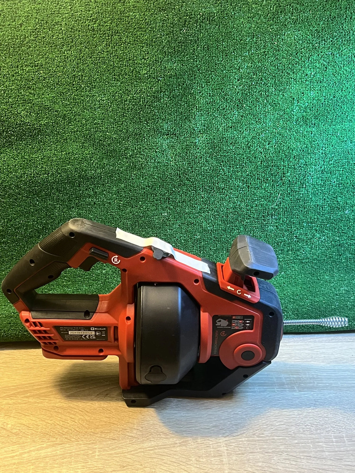 Limpiador de tubos con batería Einhell