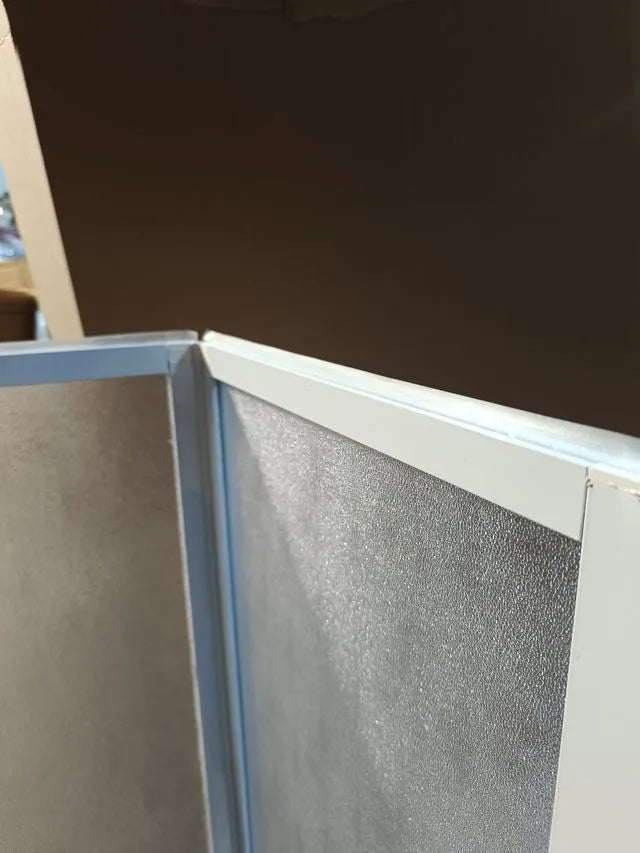 PANEL DE BAÑO DF/7 METACRILATO ALTO 140X130 BLANC