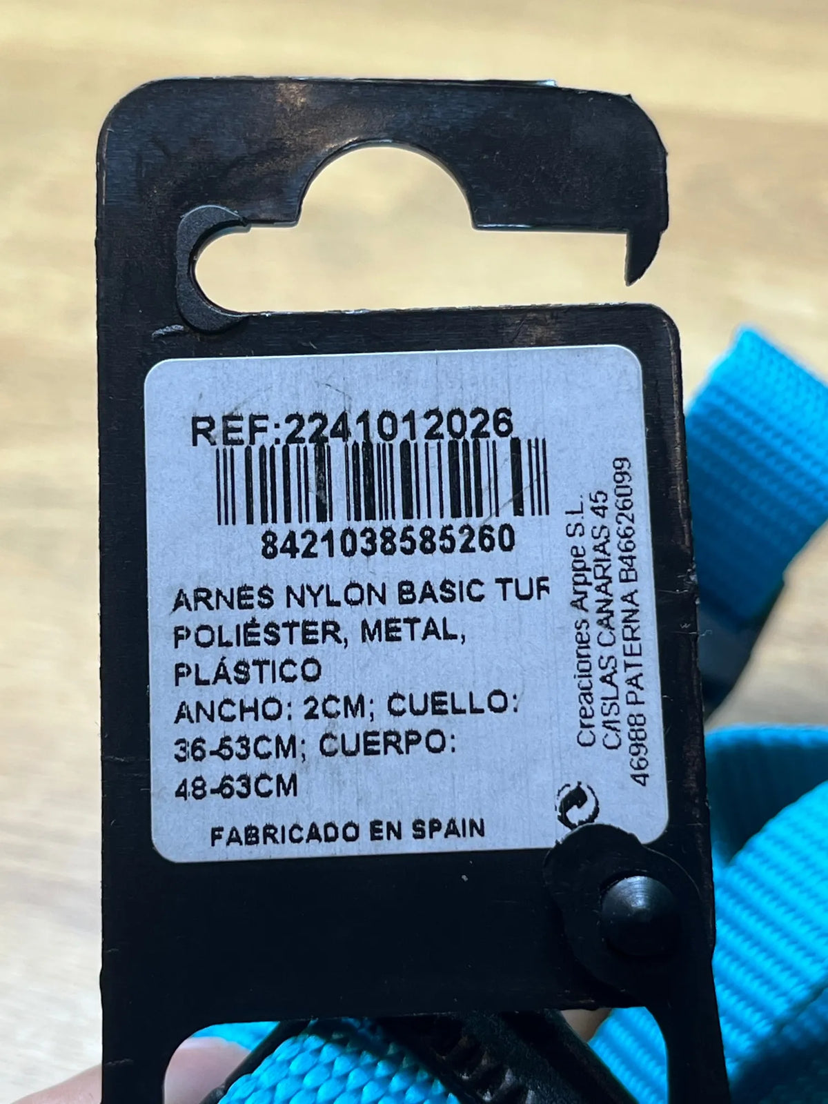 Arnés Nylon Basic Arppe