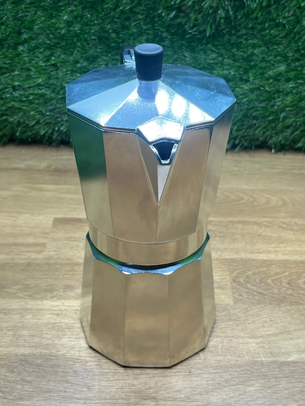 Cafetera de aluminio 9 tazas Monix Vitro Express