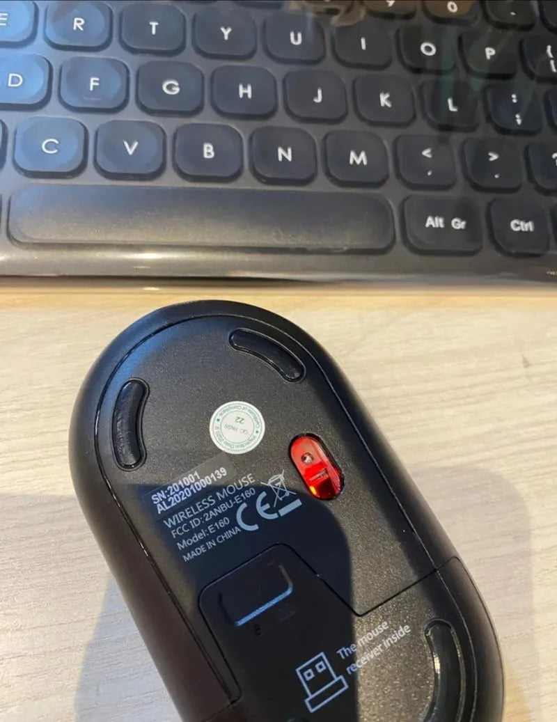 Teclado y ratón inalámbricos