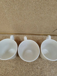 Pack 3 tazas para decorar