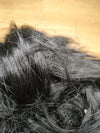 Peluca Negra Rockstar Wig