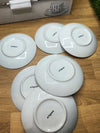Juego de 6 tazas de café con plato