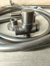 Columna de Ducha Gris Gunmetal