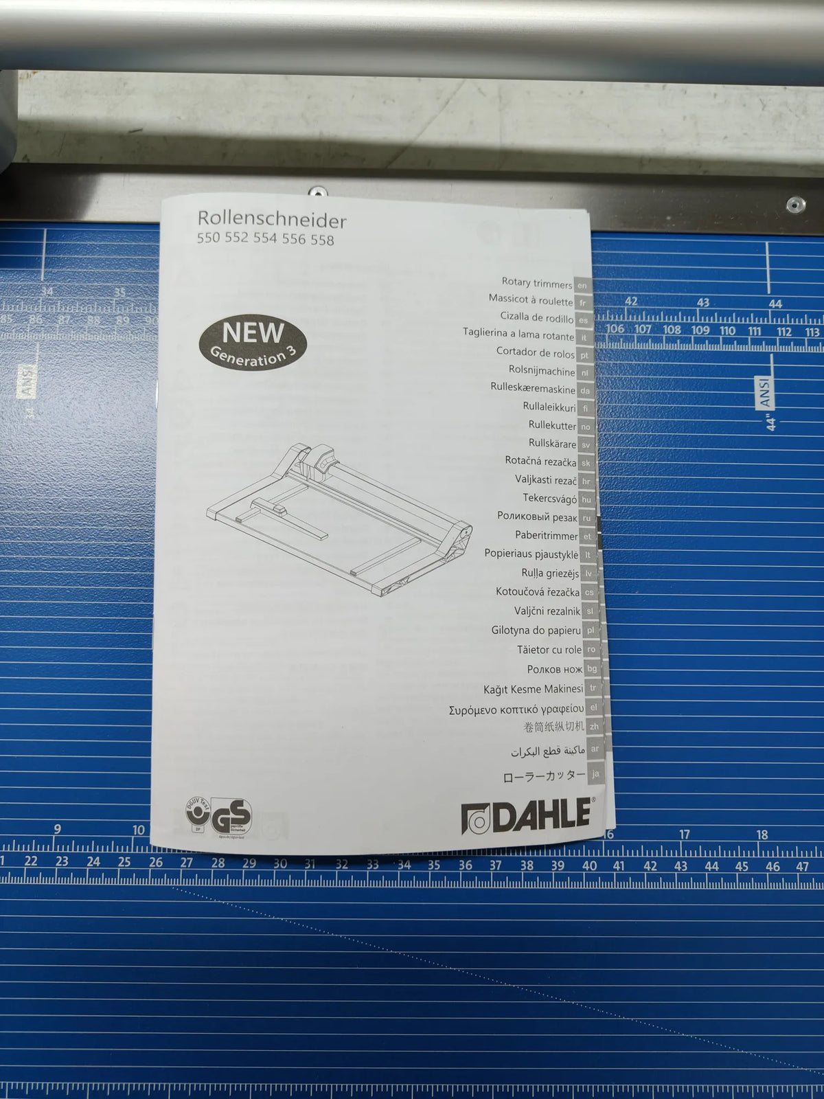 Cortadora de hojas profesional dina0 - Dahle